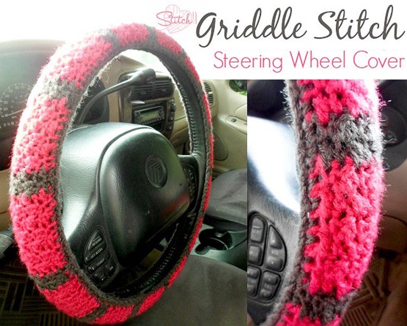 Steering Wheel Cover Crochet Pattern Crochet Steering Wheel Etsy
