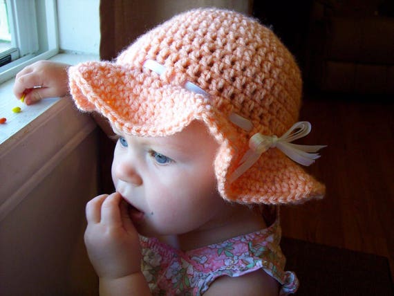 toddler sun hat crochet pattern