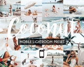Mobile Lightroom Presets COCONUT Instagram Blogger Travel Lifestyle Presets