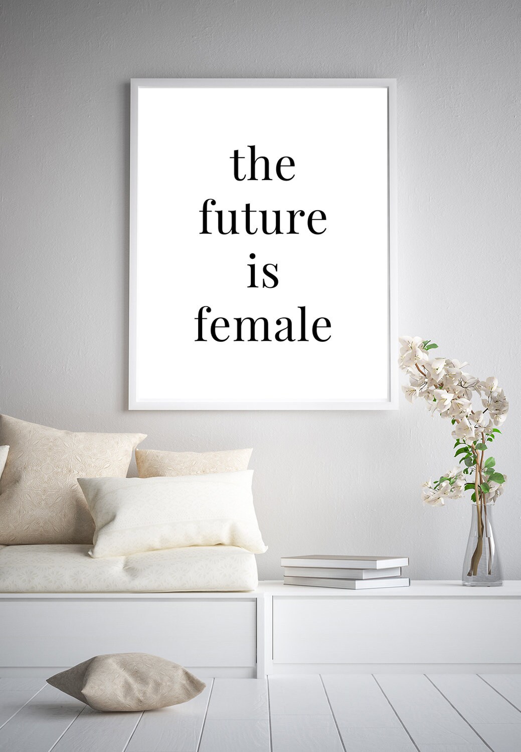 Future is Female Printable Downloadable Feminism Quote | Etsy