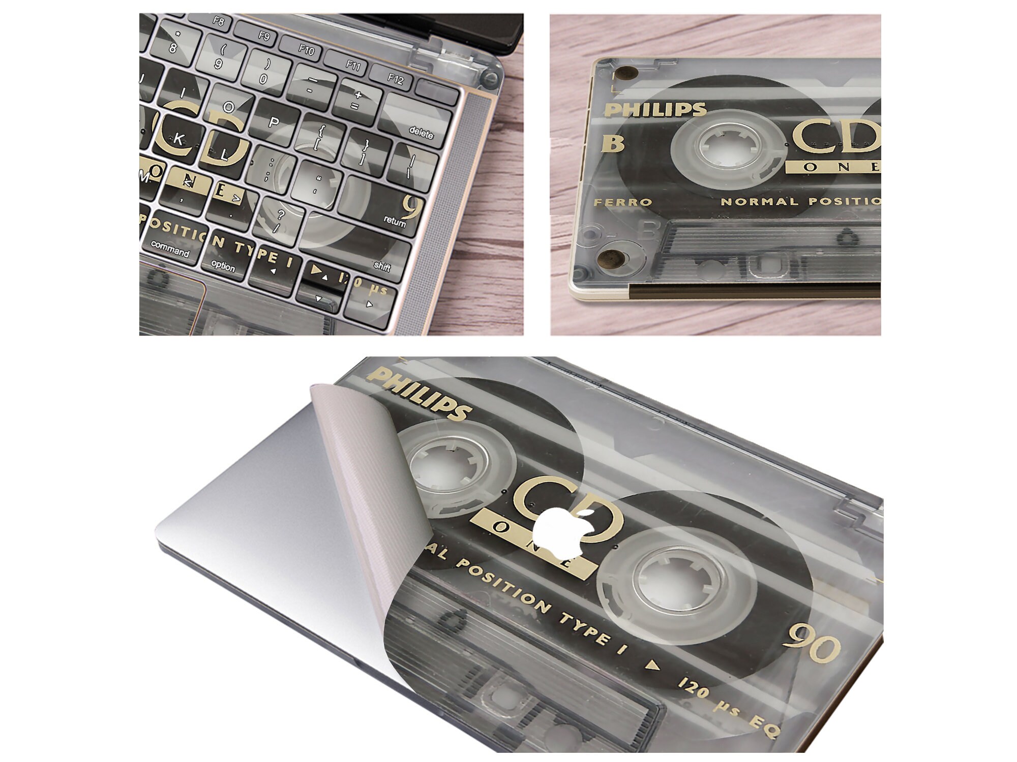 Macbook M1 Decal Cassette Tape Macbook Air 13 Skin Macbook Etsy