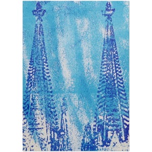 Carte postale de Cathedral Peaks – Astucieuse et unique