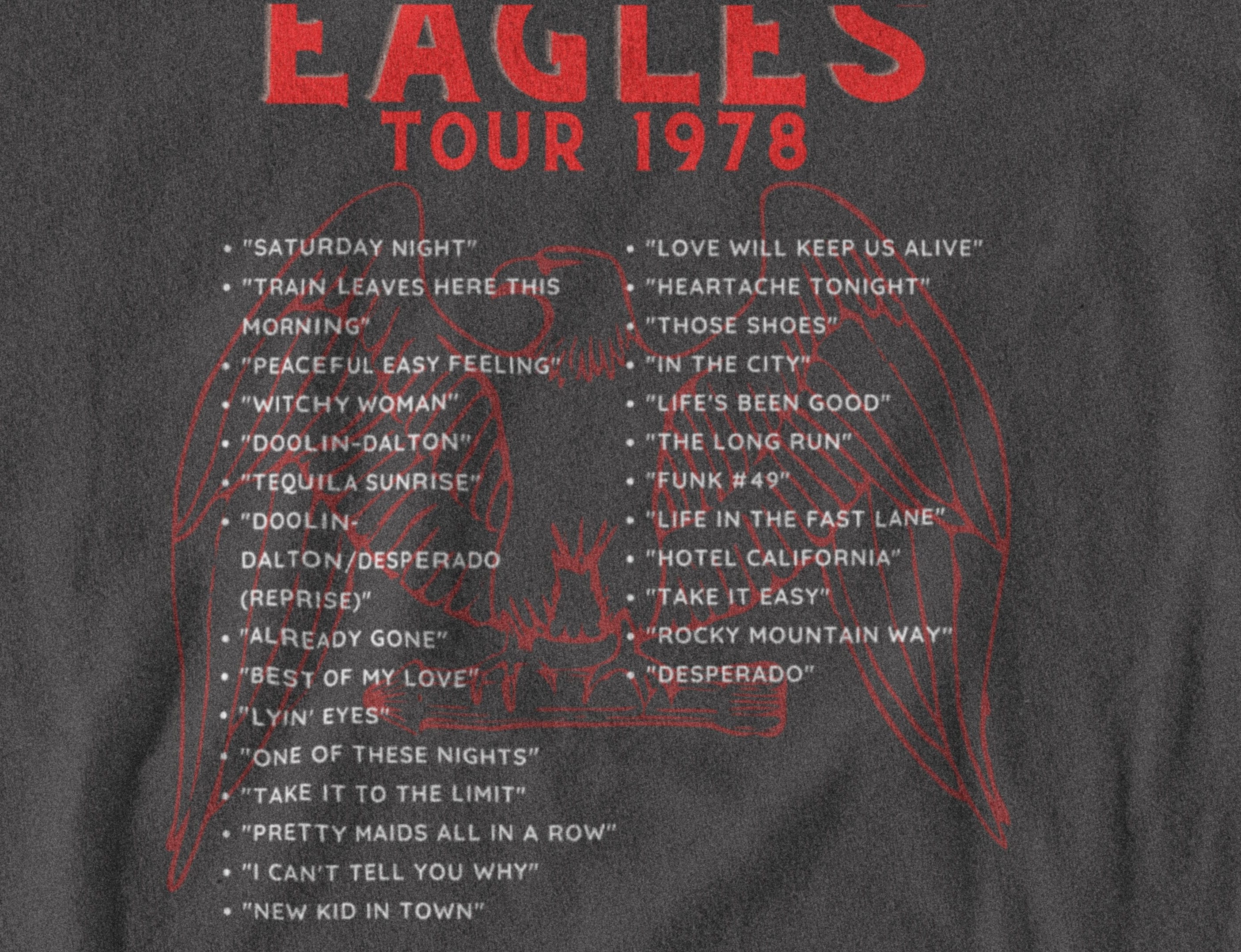 Eagles Shirt Dad Gift Eagles Band Shirt Desperado Eagles Etsy