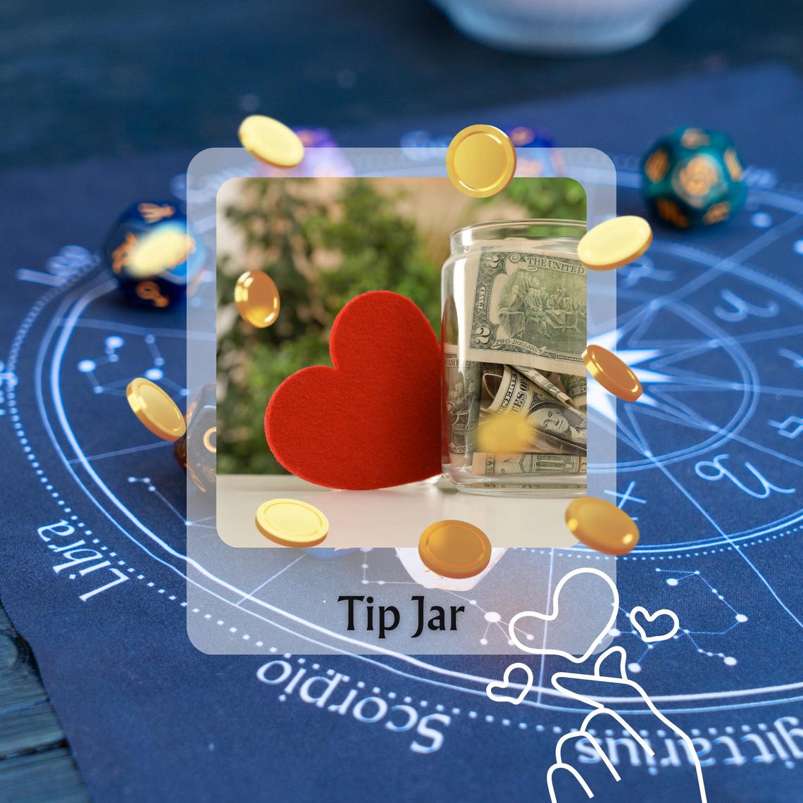 Tip Jar | Gratitude | Appreciation | Compassion | Abundance | Love - Etsy