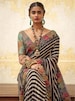 Black colore leriya saree printed saree Bollywood Style saree beautiful saree exclusive Saree wedding wear saree party wear saree