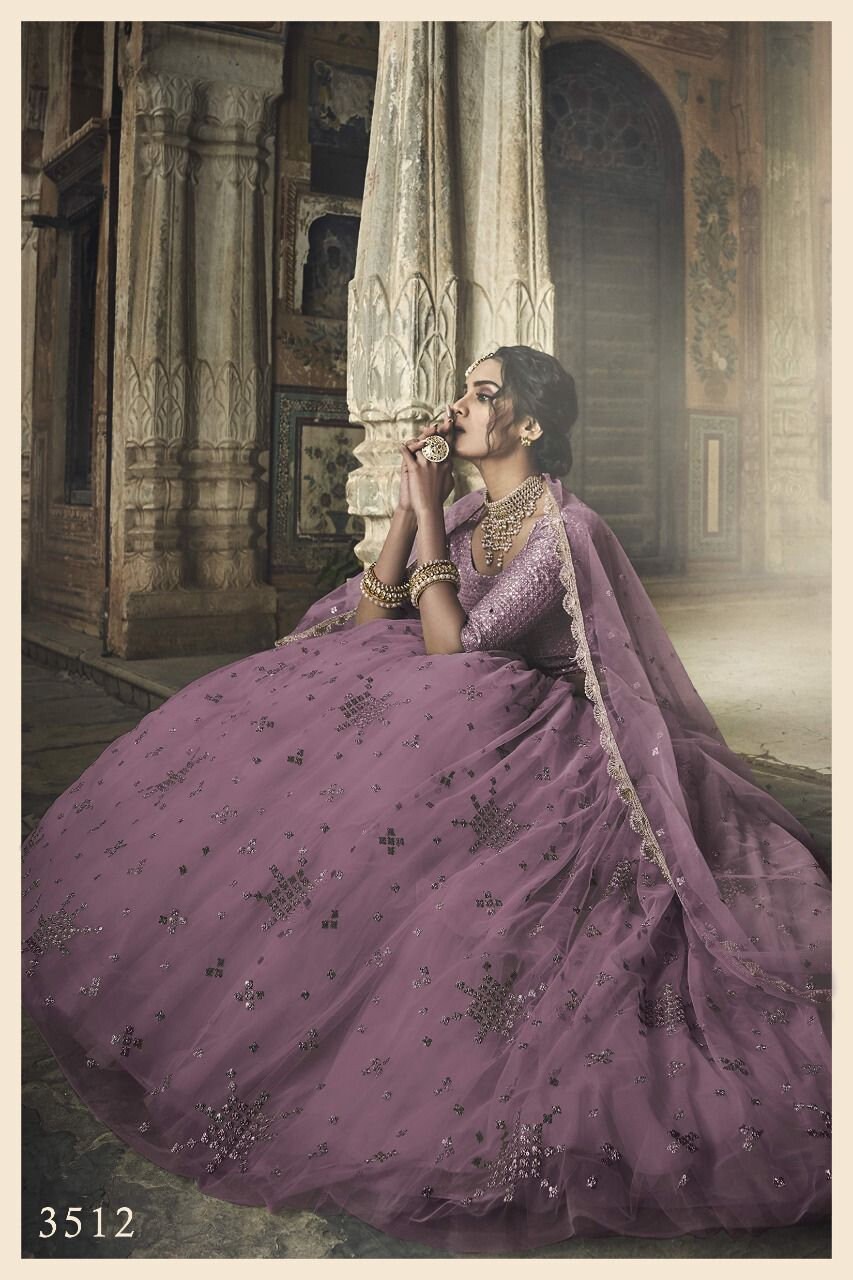 Beautiful Light Purple Lehenga Choli 