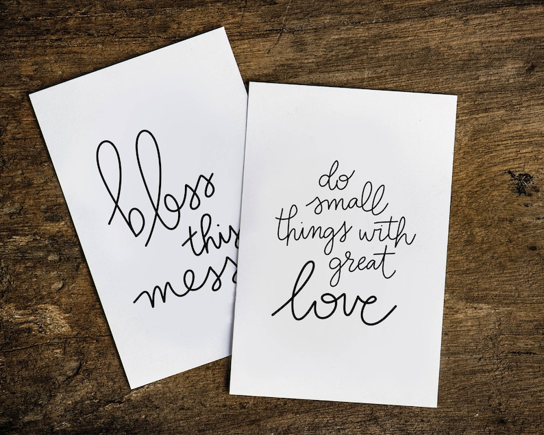 Printable Art, Do Small Things With Great Love, Printable Poster ...