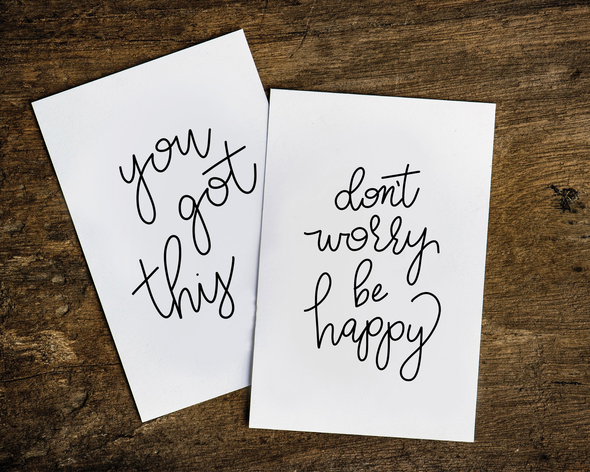 Printable Art Don't Worry Be Happy Printable Poster - Etsy