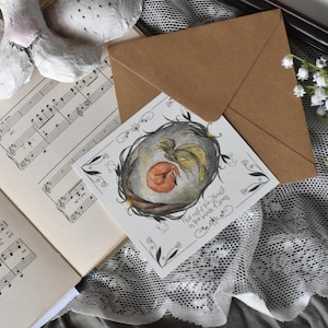 Il riposo della primavera formato cartolina