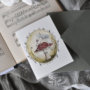 carte souris fée