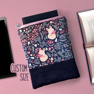 Étui Fox pour tablette et livre, housse pour iPad Mini 7, Kindle Scribe, Kobo Elipsa, Onyx Boox Note Air, Samsung Galaxy, Lenovo