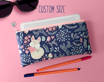 Custodia per Onyx Boox Palma, Bigme Hibreak, Inkpalm Mini, Miyoo Mini Plus, Retroid Pocket, Game Boy, 3DS, astuccio portaocchiali con volpe