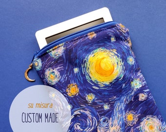 Kobo Tolino Van Gogh Style nuit étoilée Kindle housse pour Paperwhite Libra Forma Vision Storytel Reader Pocketbook Era