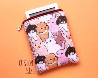 Bunny-Hülle für Kobo Clara und Libra Color, Kindle Paperwhite und Colorsoft, Tolino, Pocketbook, Onyx Boox, Vivlio, Bigme, Inkbook