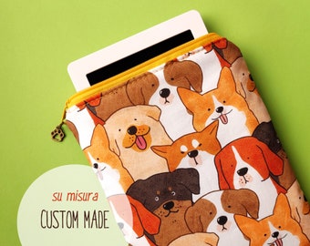Kobo Tolino Kindle Case avec chiens, couverture personnalisée pour Paperwhite Oasis Clara 2E Nia Libra 2 Sage Pocketbook Era Nook avec chiens