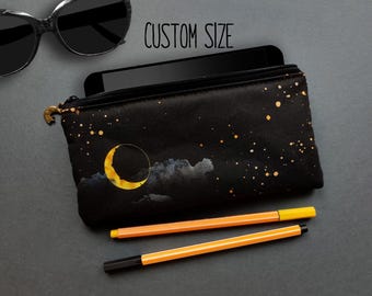Custodia per Onyx Boox Palma, Miyoo Mini Plus, Retroid Pocket Classic, Nintendo 3DS, Bigme Hibreak Pro, InkPalm Mini, portaocchiali con luna