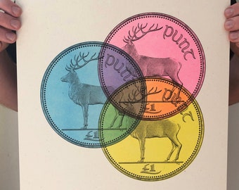 Punt A3 Risograph Print