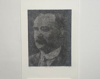 James Connolly Linocut Print