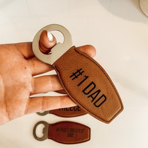 Magnetic Bottle Opener (set of 4) | Fathers Day Gift | Bachelor Party Gift | Housewarming Gift
