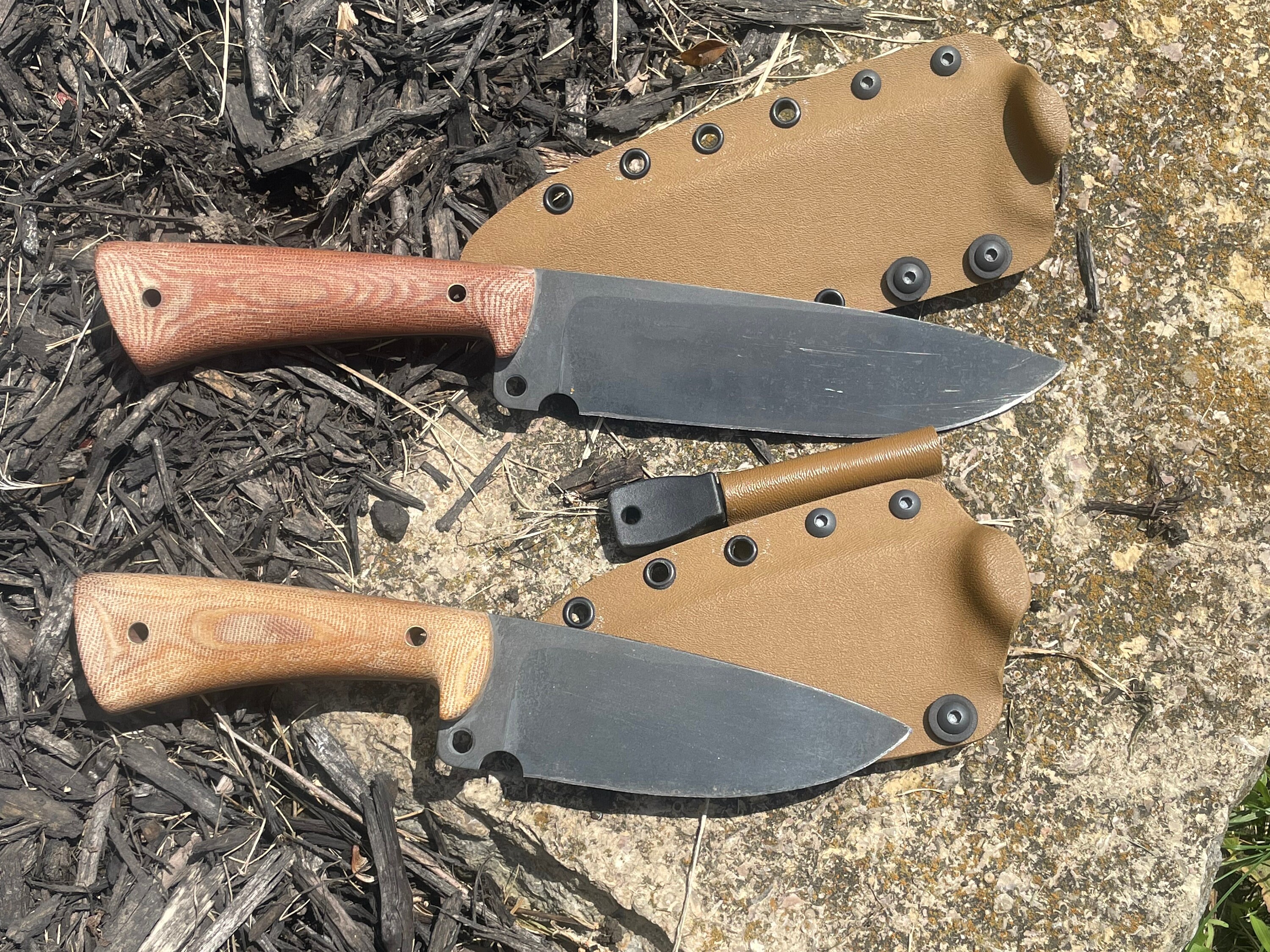 Custom EDC / survival / Bushcraft Knife with a 4 Etsy
