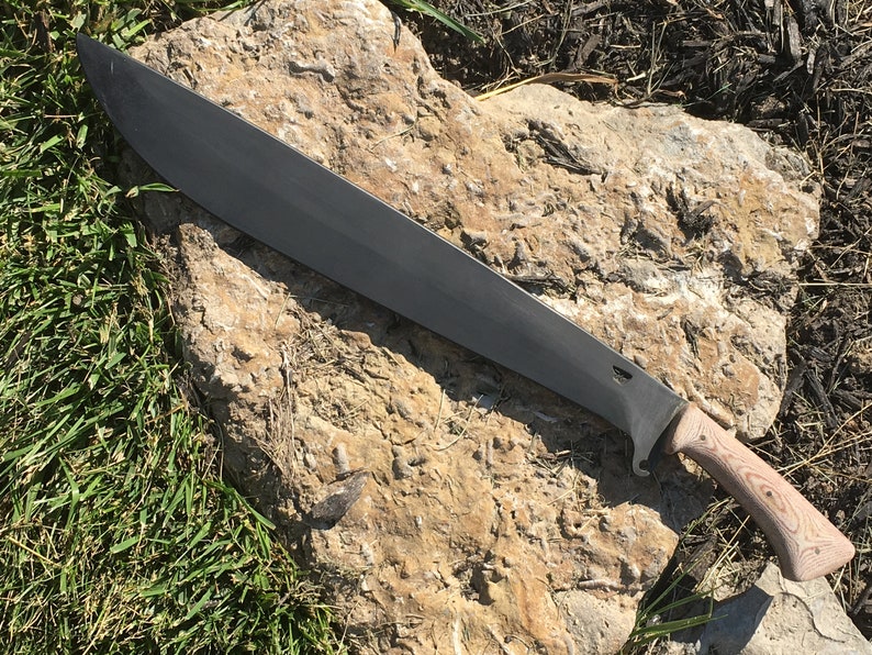 Large Custom Machete / Parang / Survival / Bushcraft Etsy