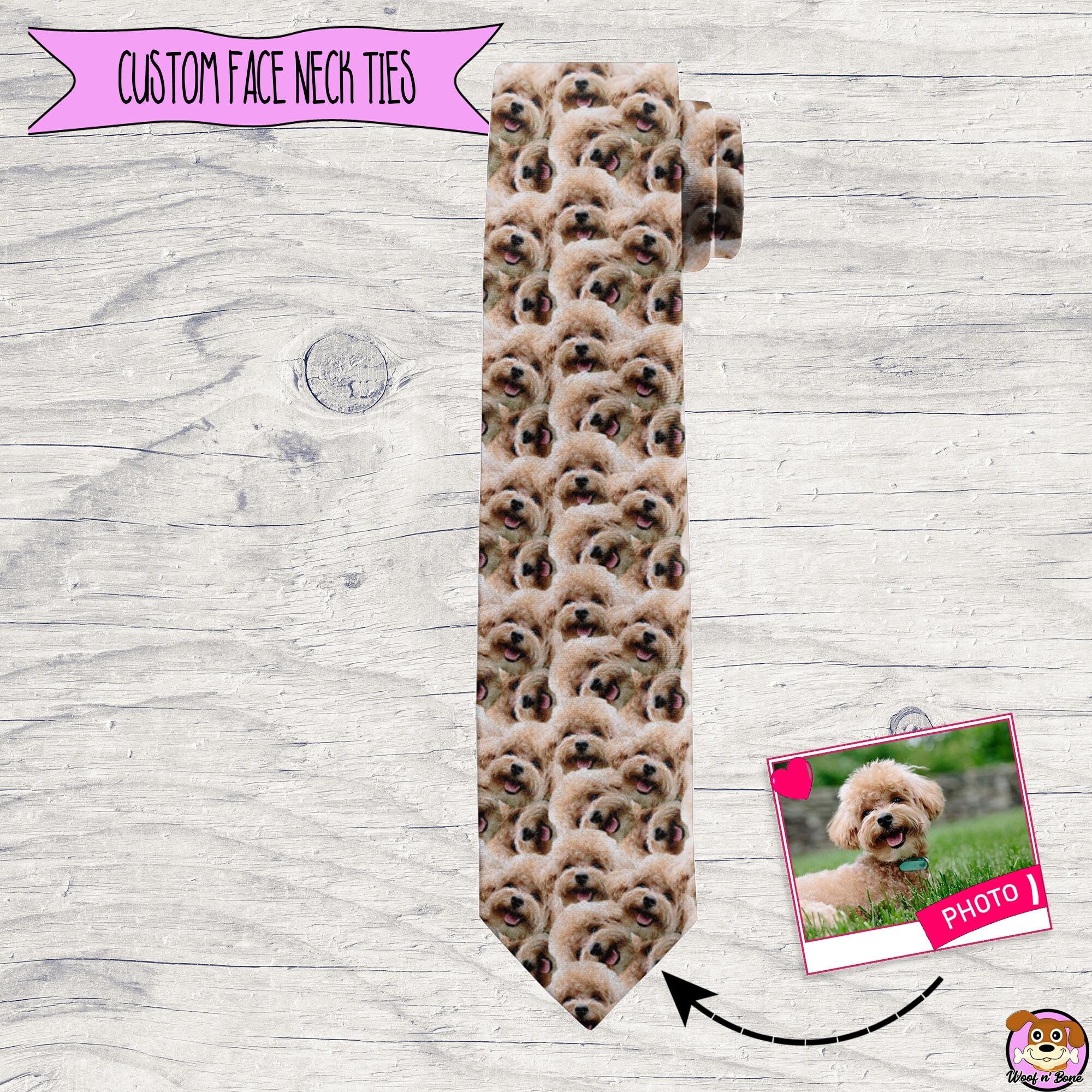 printed neck tie
