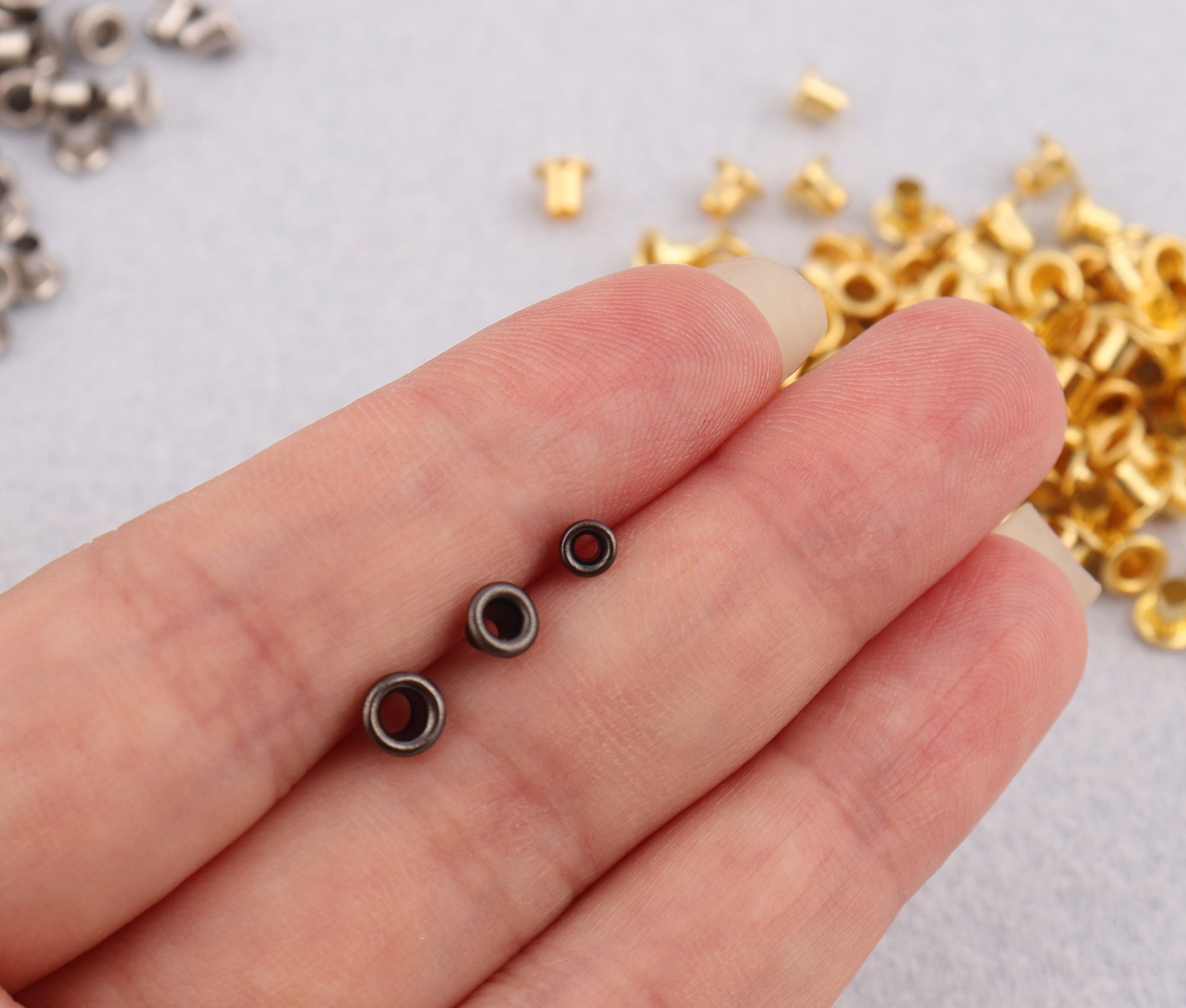 3mm/4mm/5mm Outer Mini eyelets tiny grommets eyelets for cards Etsy