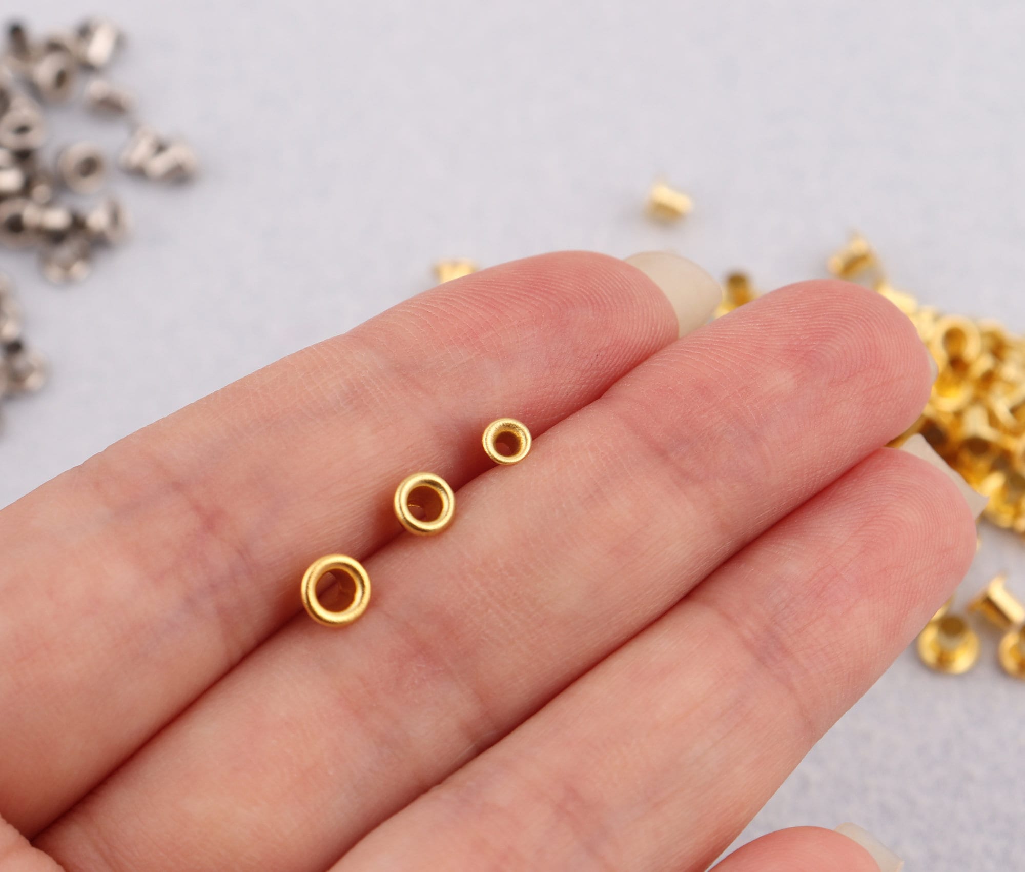 3mm/4mm/5mm Outer Mini eyelets tiny grommets eyelets for cards Etsy