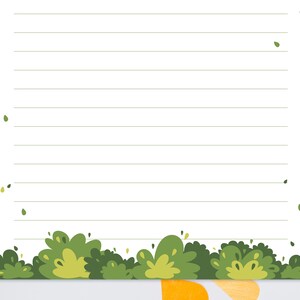 Printable Stationery for Kids, Printable Writing Paper With Fun ...
