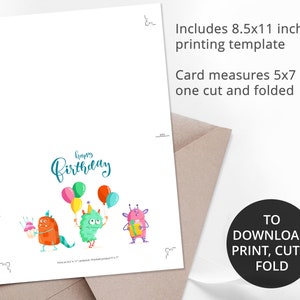 Printable Birthday Card, Printable Birthday Card Funny, Digital ...