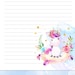 Unicorn Printable Stationery Lined Paper, Cute Printable Writing Paper ...