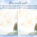 Printable Stationary Tree Landscape Watercolor Printable - Etsy