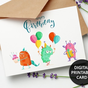Printable Birthday Card, Printable Birthday Card Funny, Digital ...