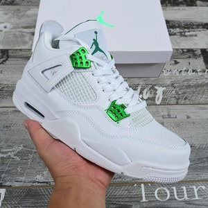 Air Jordan 4 Retro Green Metallic