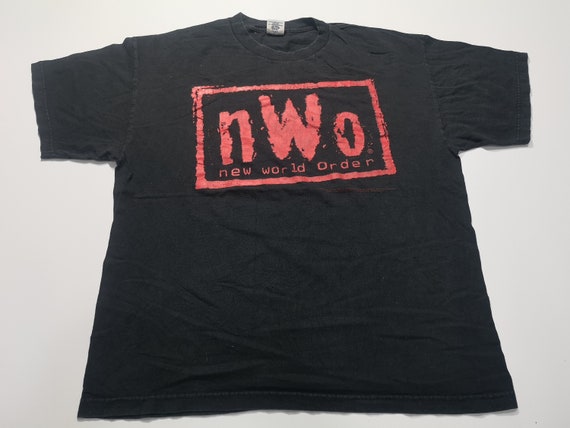 Vintage NWO New World Order 90's T-Shirt Size XL
