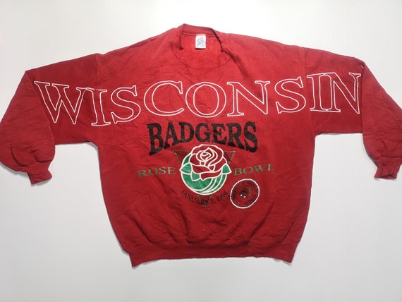 Vintage Wisconsin Badgers 90's Sweatshirt Size XL
