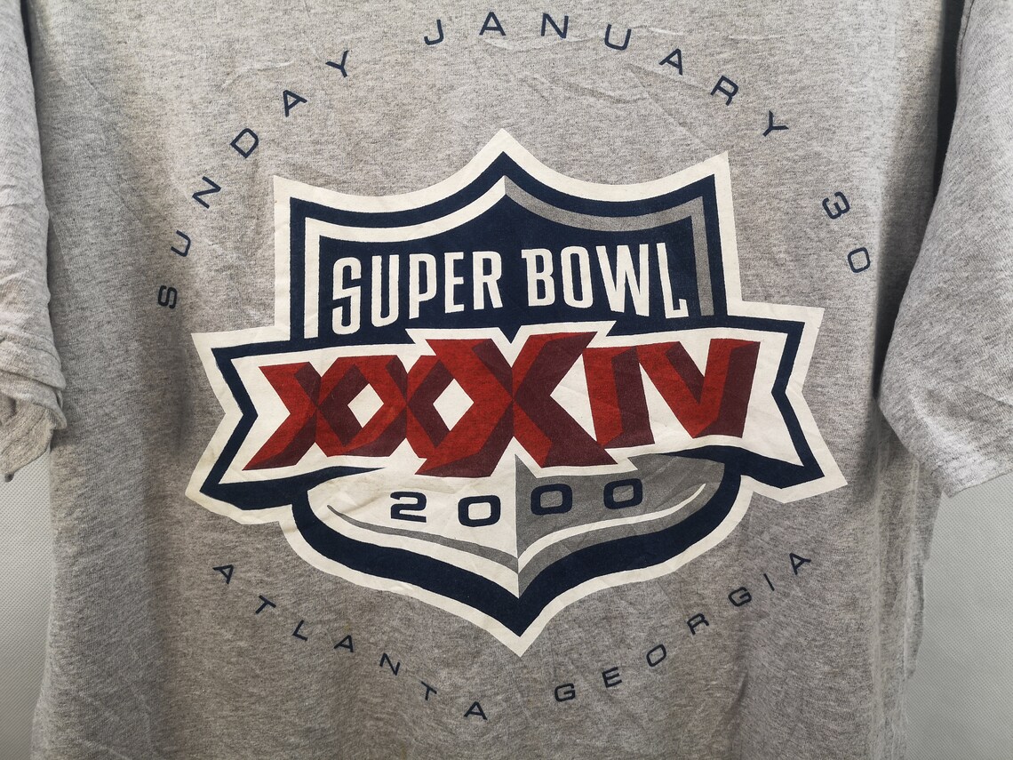 Vintage Super Bowl 2000s TShirt Size XL Etsy