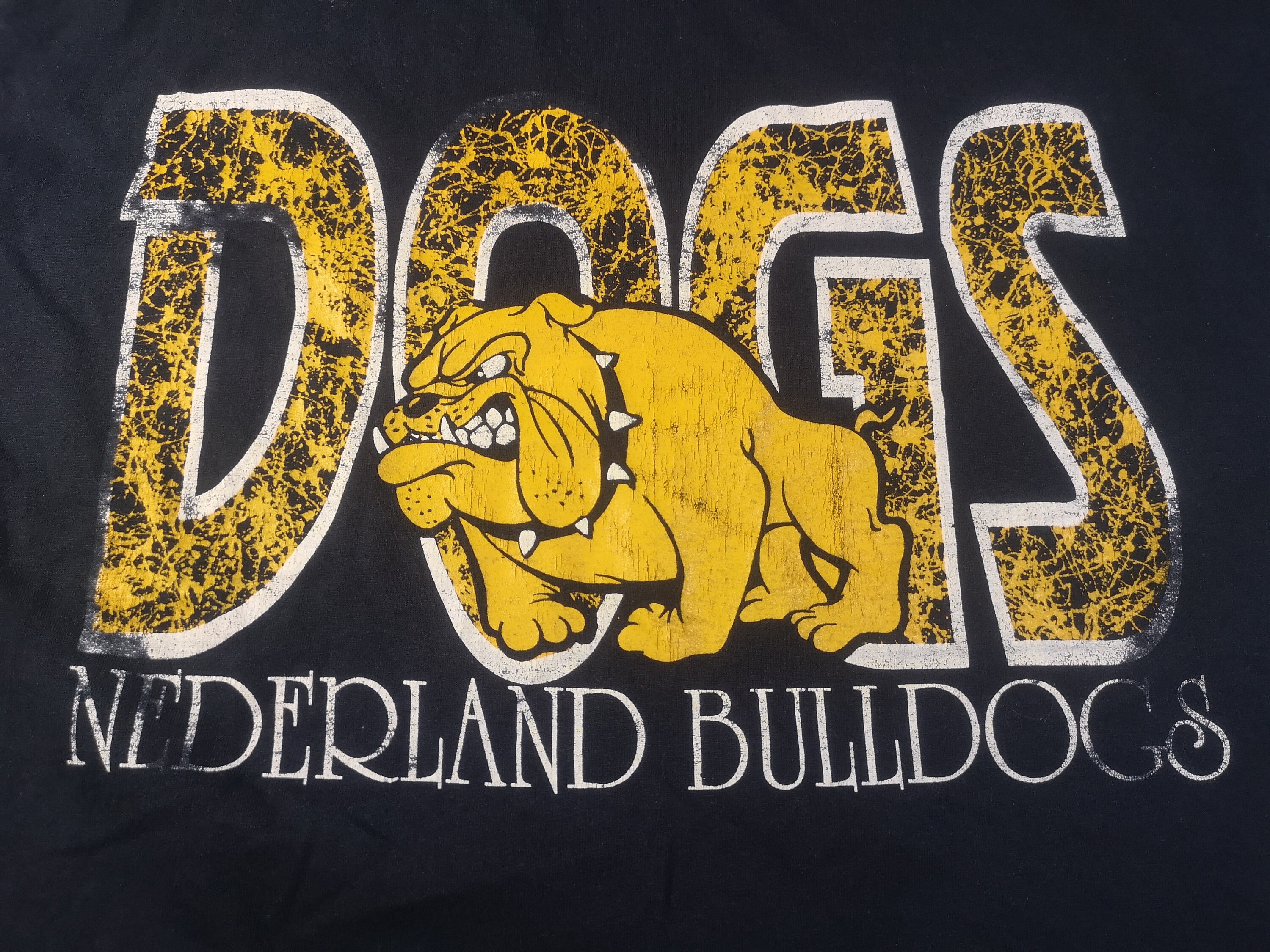 Vintage Dogs Nederland Bulldogs 90's TShirt Size XXL Etsy
