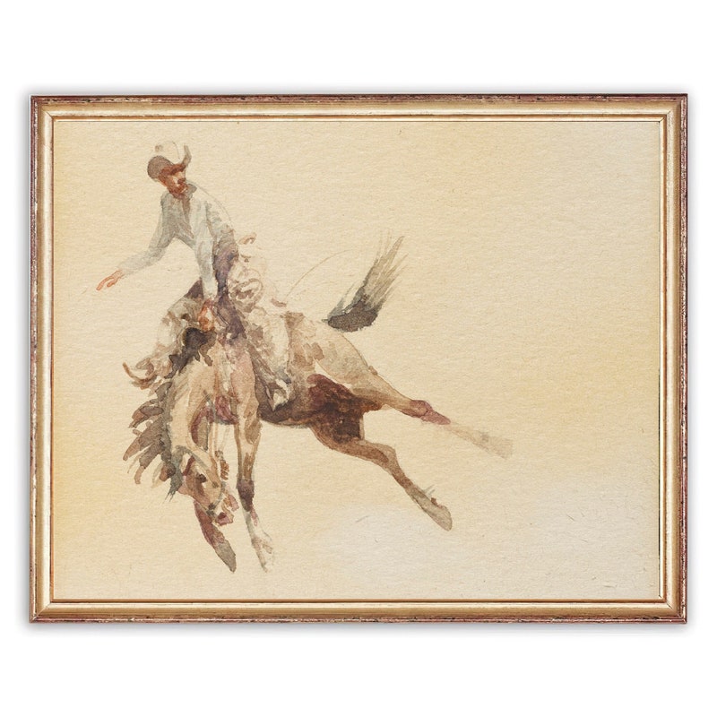 Western Art Prints - Etsy