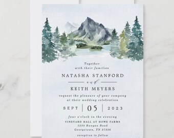 Invitations Watercolor - Etsy