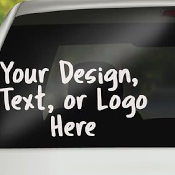 Custom Car Decal Etsy Australia