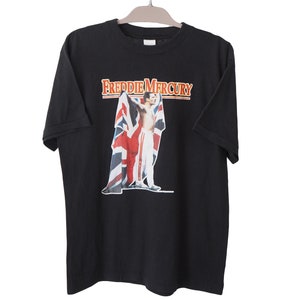 Vintage Freddie Mercury 1992 t-shirt music Queen merch Size M 90s