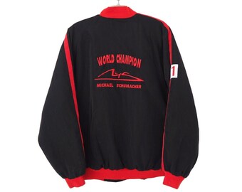 ヴィンテージ フェラーリ ミハエルシューマッハ シェルジャケット
