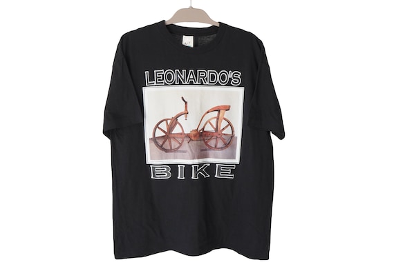 VINTAGE 80s Leonard da Vinci Bicycle Tee