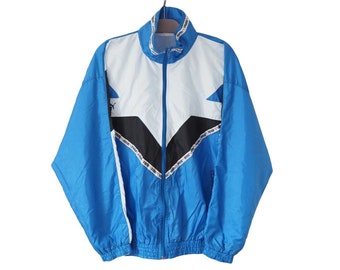 ヴィンテージ PUMA トラックジャケット サイズL メンズ 本物 ネイビー