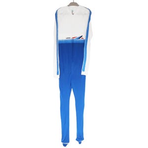 Vintage ADIDAS Speed Skating Jumpsuit 90s coveralls made in West Germany Coveralls Suit
