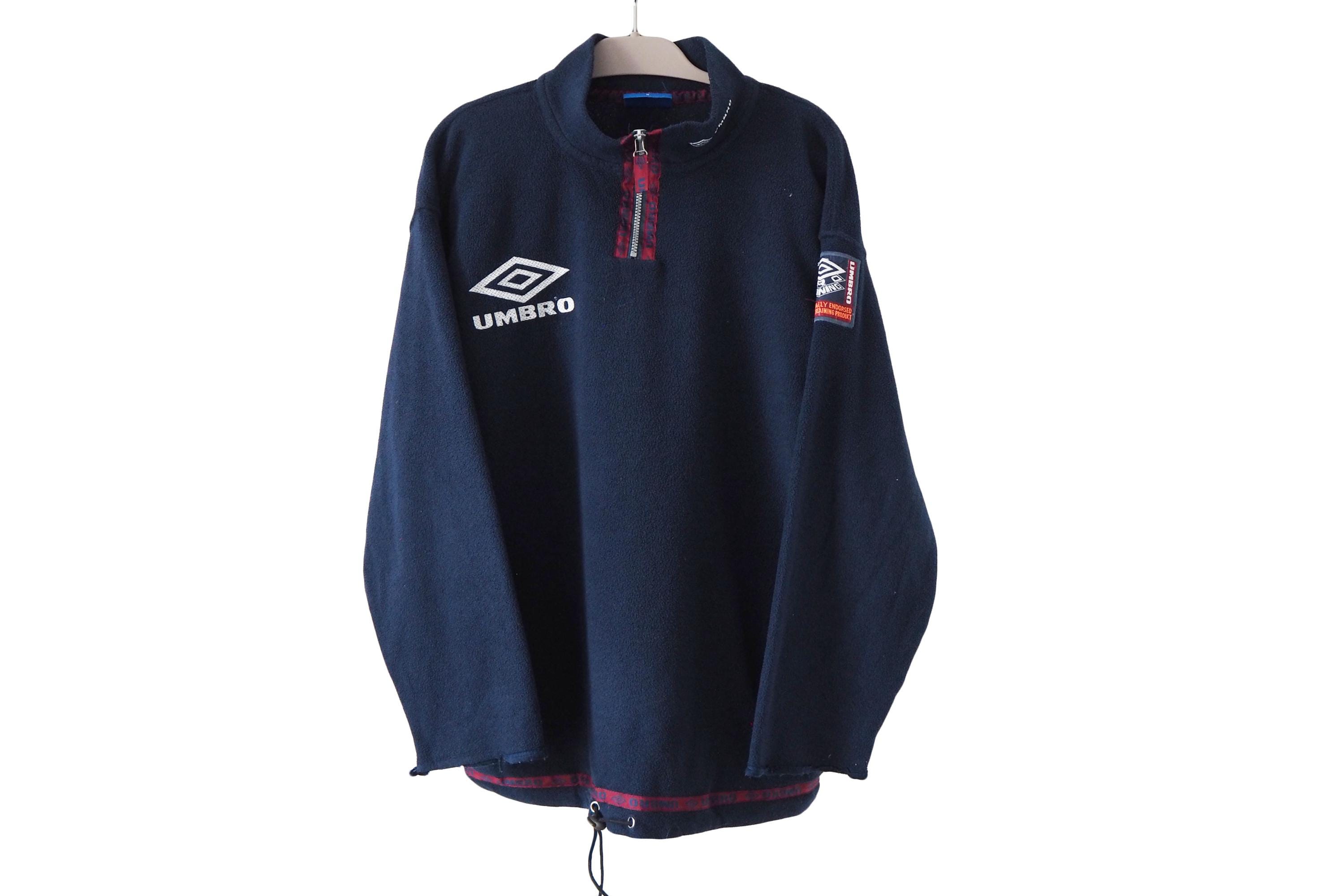 Vintage 90s 青タグ Umbro Half Zip Sweat - メルカリ
