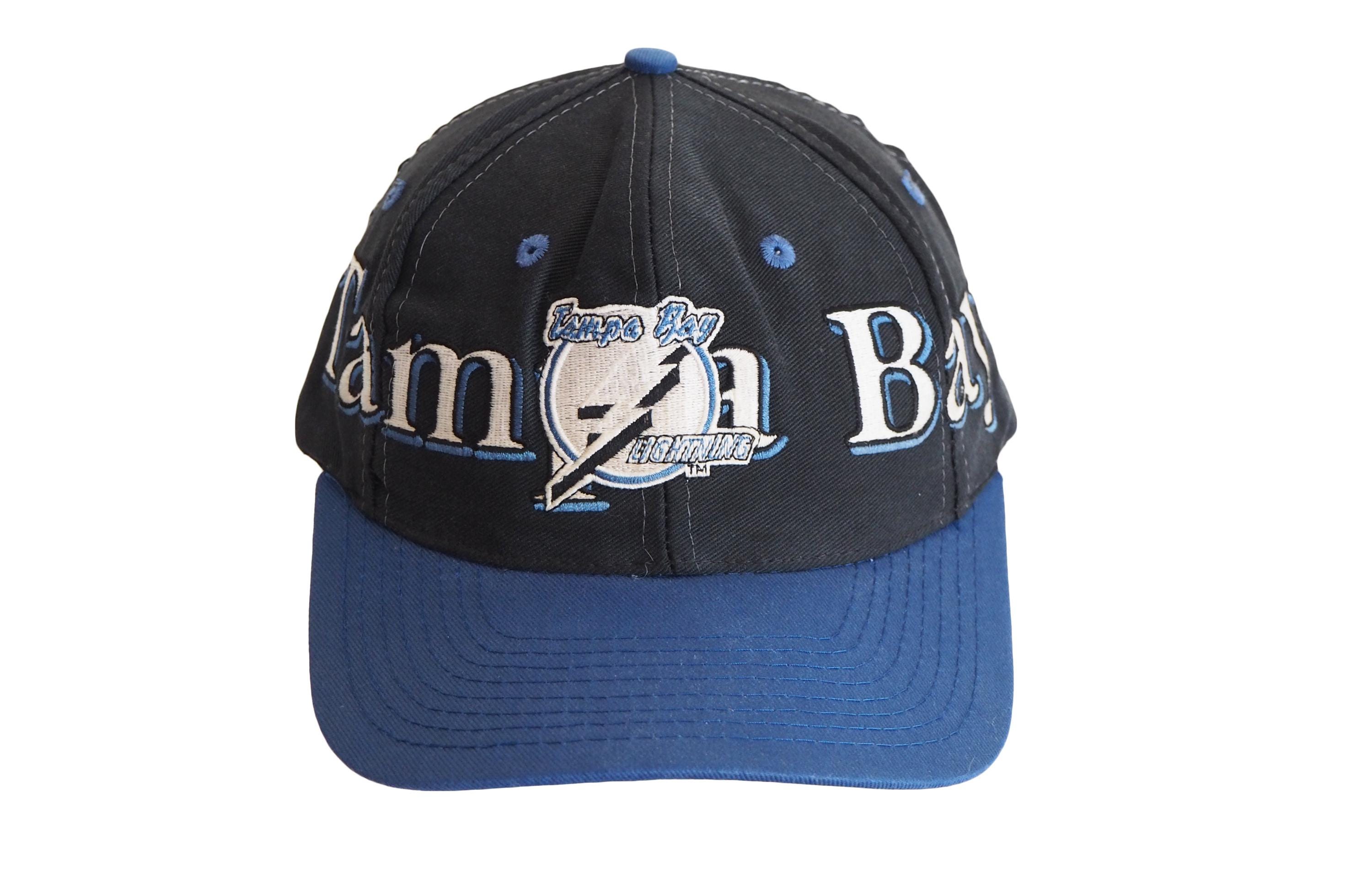 Vintage Tampa Bay Lightning Starter Script Snapback Hat 90s