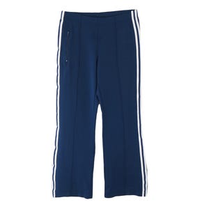 Vintage ADIDAS Track Pants Size M 80s retro sport style training trousers blue classic 3 stripes
