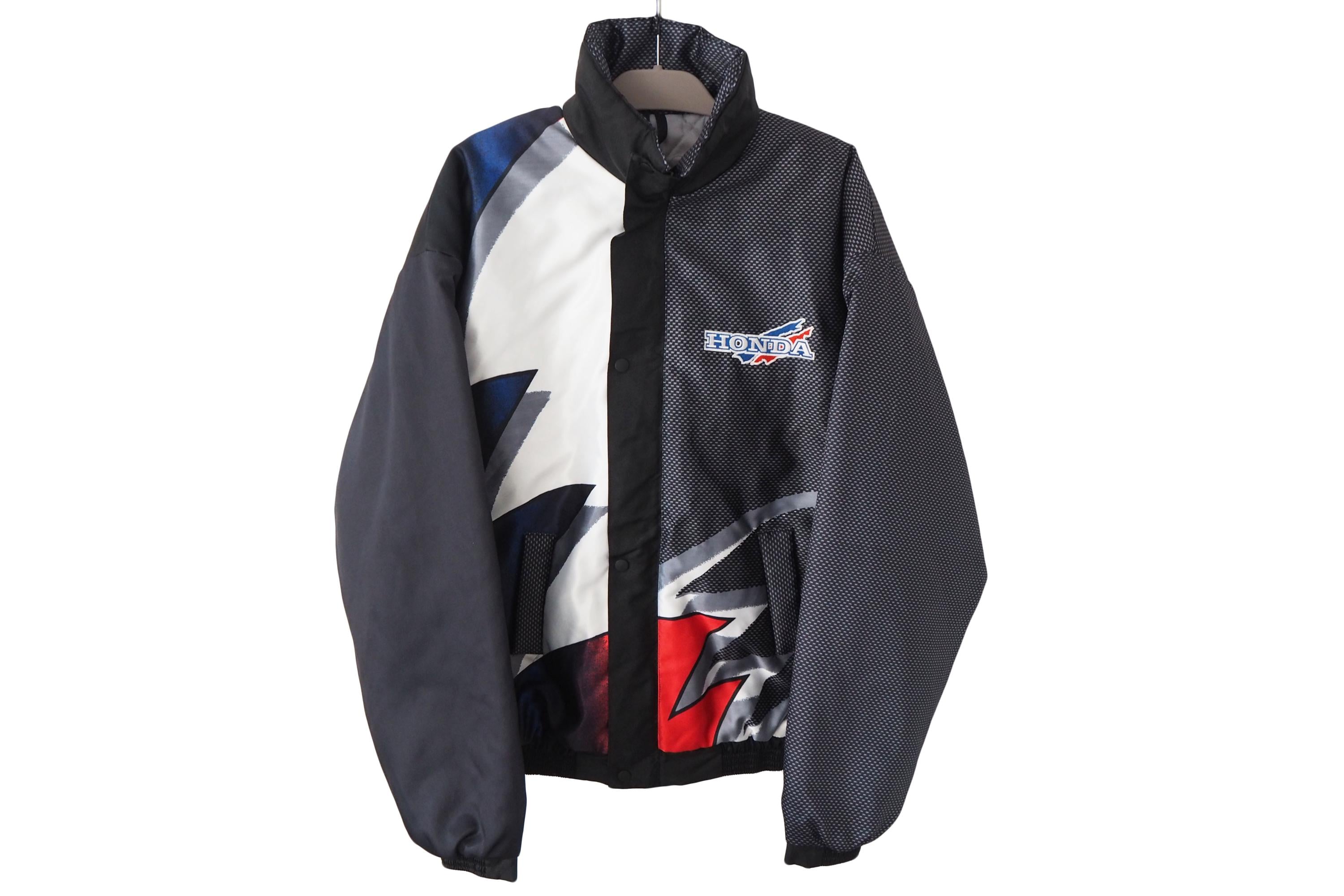 Vintage HONDA Racing Team Akito Jacket Full Zip Size XL/XXL 90s